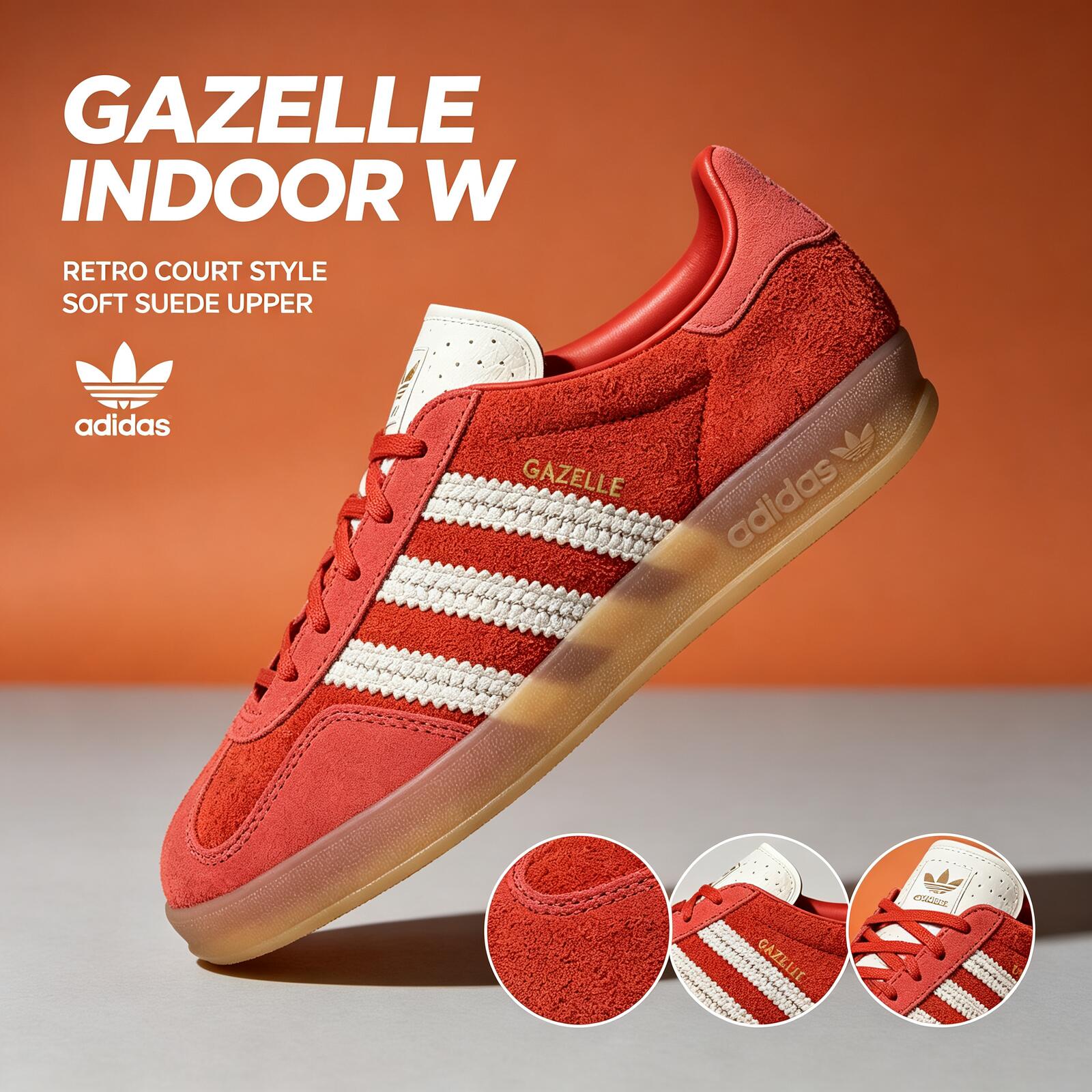 Adidas Shoes Gazelle - アディダス ガゼル インドア W KI7169 オリジナルズ