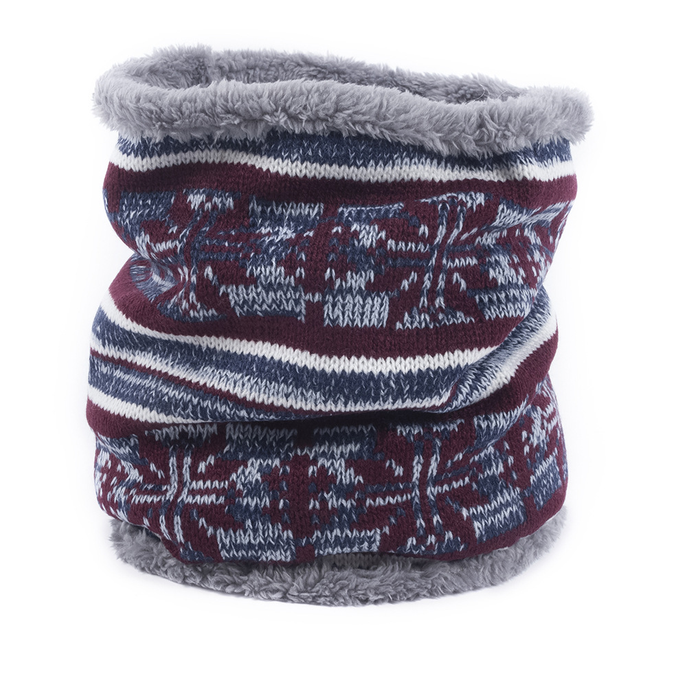 OVTRB-暖かいニットフリーススカーフ,防風,冬,アウトド - Infinity Scarf Knit のレビューと価格
