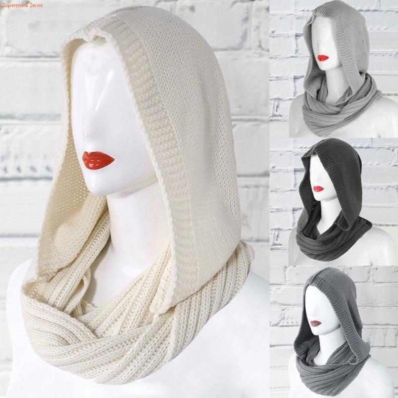 Q5WE 冬の女性厚いケーブル ニット リブ インフィニティ - Infinity Scarf Knit のレビューと価格