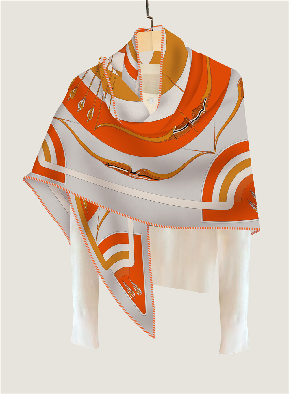 三角形カシミヤシルクスカーフ 高級レディースショール 冬用保 - Pashmina Wrap Large のレビューと価格