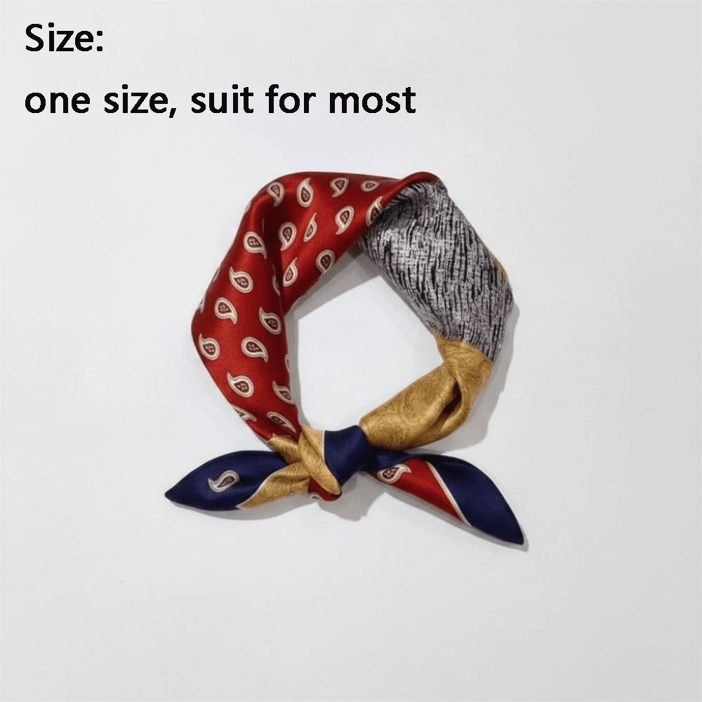 シルク素材のシルクスクエアスカーフ、花柄プリント、柔らかい質 - Scarf Silk Square のレビューと価格